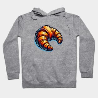 Croissant  Art Kawaii Food Bakery Dough Sweet Vintage Hoodie